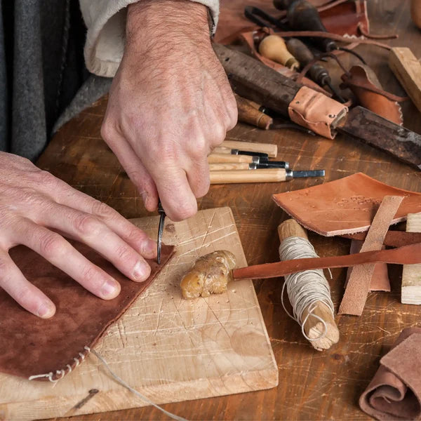 cuoio e legno - Fragranza per candele