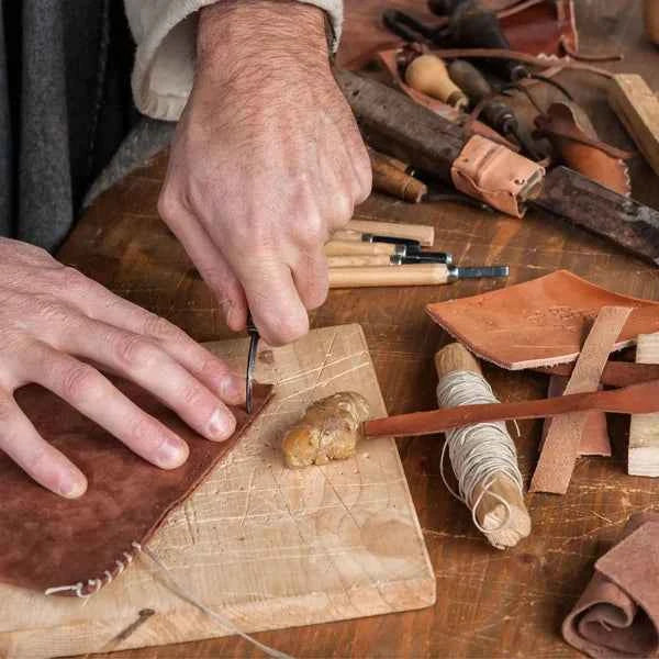 cuoio e legno - Fragranza per candele
