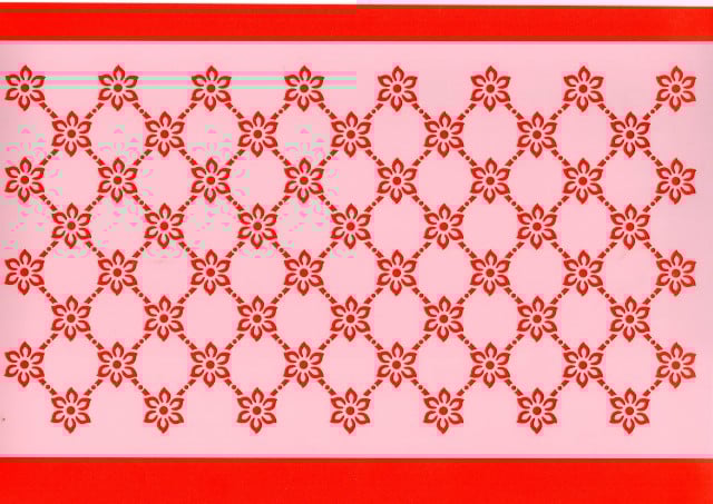 Stencil per realizzare bellissimi disegni. Bordo 4.
