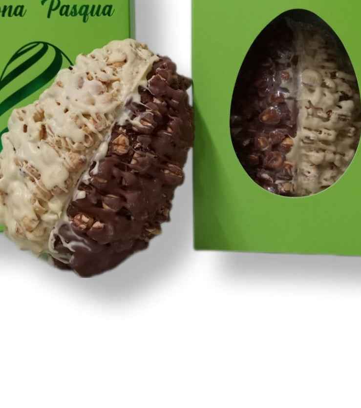 Uovo doppio gusto Nocciolato – mandorlato classico gr 500