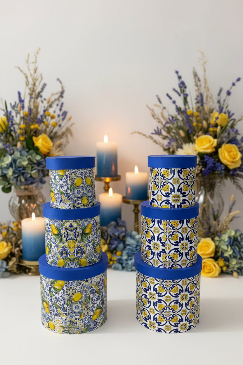 Scatole collezione Mediterranea. WORLD PRODUCTS SHOP