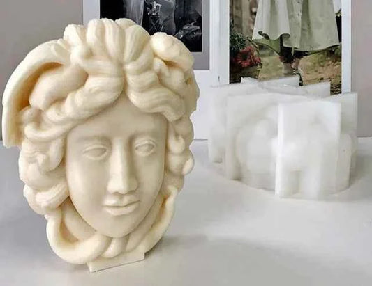 Medusa Logo Versace 12.5 cm. Stampo in silicone anche per Candele