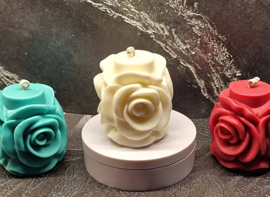 Stampo Candela fiore Rosa