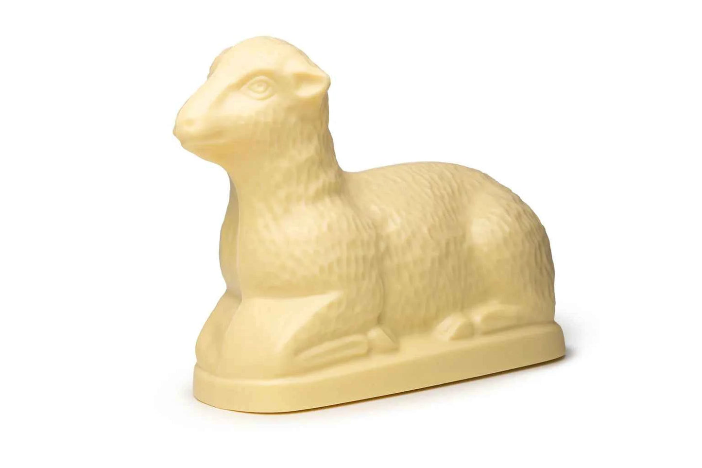 Agnello di cioccolato bianco. 1 KILO