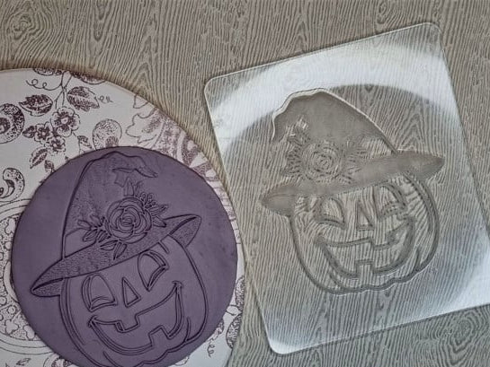Pumpkin. Halloween. Relief Mold