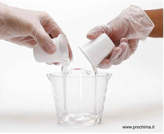 Resina Epossidica Trasparente Multiuso Atossica di 800 gr.