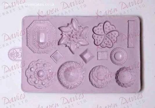 Gemme e Diamanti per Cioccolatini e Caramelle. Stampo Wilton