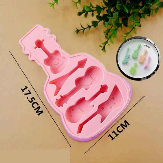 Chitarra in vari modelli. Stampo in silicone