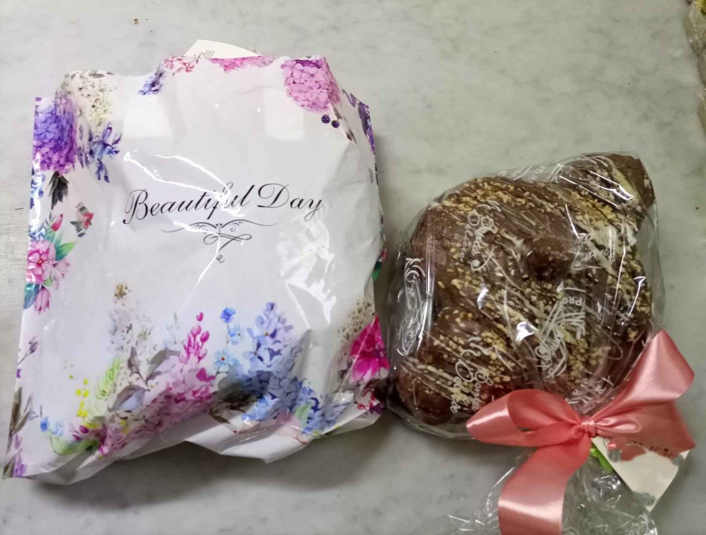 Colomba artigianale maxi farcita kg 1,2 al cioccolato