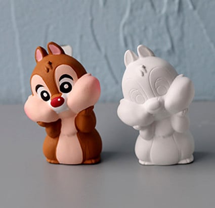 Scoiattolo inclinato a Sx. Stampo in silicone anche per Candele