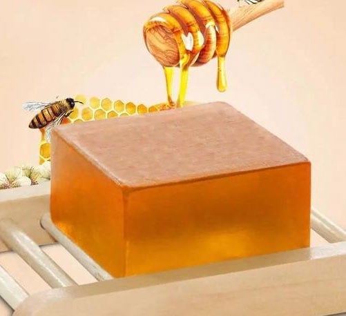 Miele. Sapone Bianco biologico naturale. Melt and Pour - WORLD PRODUCTS SHOP