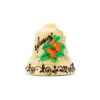 Campana di Cioccolato Bianco Decorata a Mano. WORLD PRODUCTS SHOP. By Chef Giovanni Pantaleo