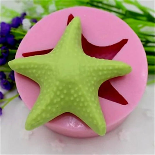 Stella Marina in 3/D. Stampo Mare in Silicone.