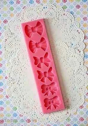 Fiocco di Neve. Stampo in Silicone con 7 forme di Fiocchi