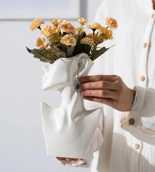 Viso stilizzato Donna di profilo. Grande Stampo in silicone anche per Candele - WORLD PRODUCTS SHOP