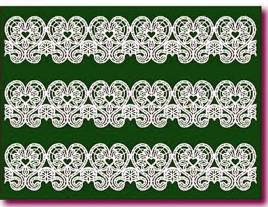 Pizzi e Merletti. Grande Tappetino in silicone. Modello CP5