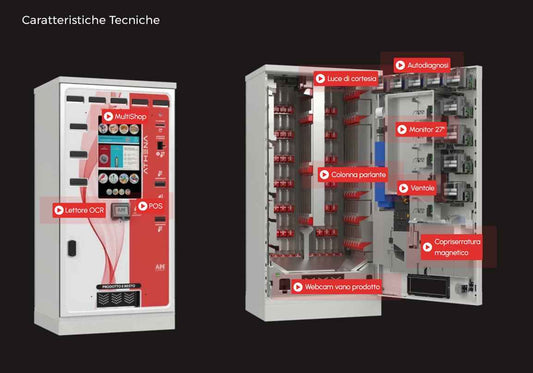 ATHENA EXTRA. DISTRIBUTORE AUTOMATICO TABACCHI E ANNESSI