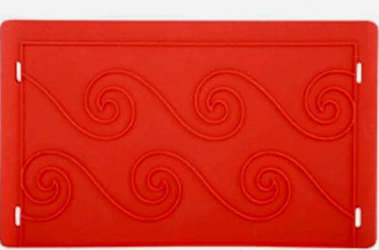 Onda del Mare. Stampo in silicone per decorazioni a rilievo. Modecor.