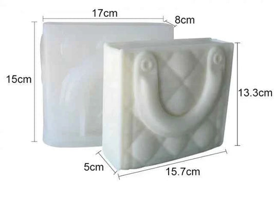 Borsa Dior Griffe. Stampo Borsetta in silicone anche per Candele