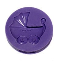 Pram. Baptism. Silicone mold.