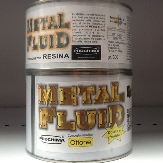 Metal Fluid OTTONE. Per colate a freddo senza fusione - WORLD PRODUCTS SHOP