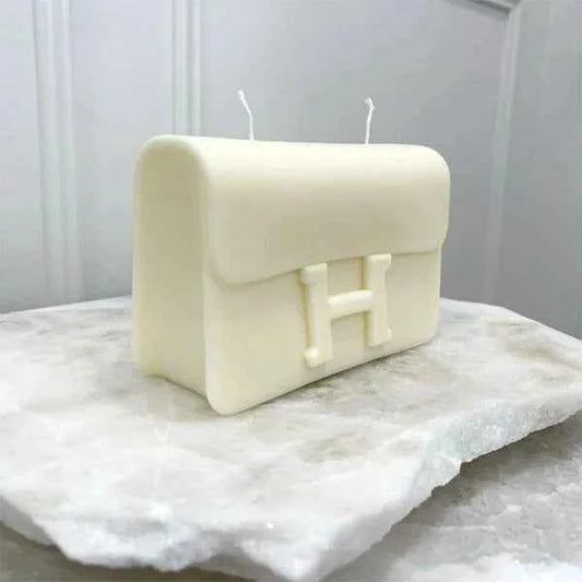 Stampo Large Borsetta Hermes Classica di 17 cm. Stampo in silicone anche per Candele