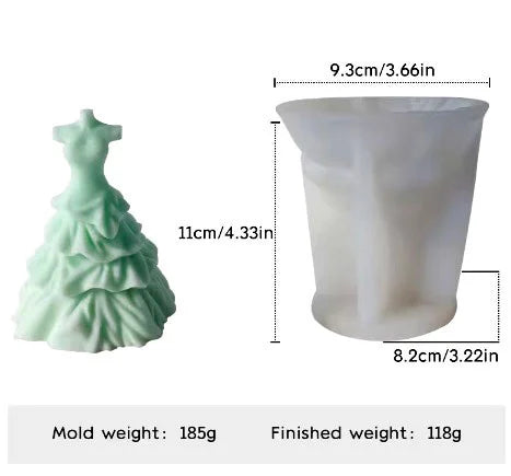 Stampo Vestito Nozze con drappeggi - WORLD PRODUCTS SHOP