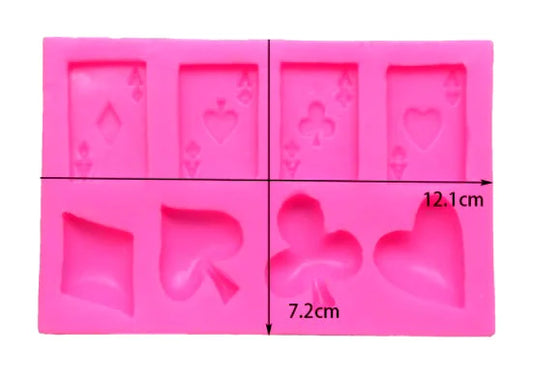 Love. Plastic cookie cutter with cutter.