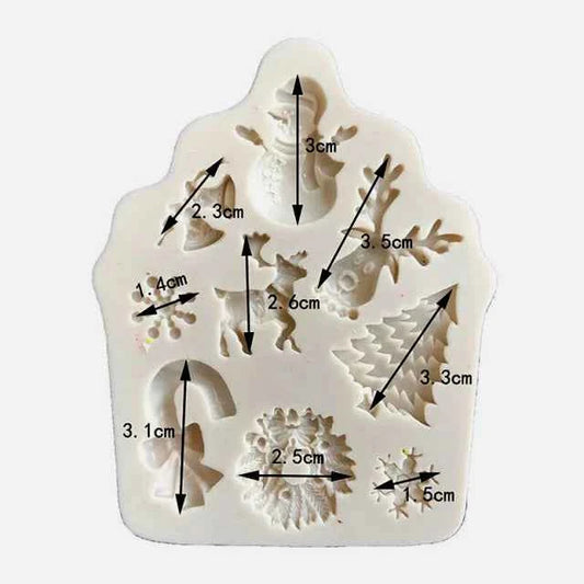 Grande stampo Fiocco di Neve di 21 cm. Natale. Cutter in acciaio inox