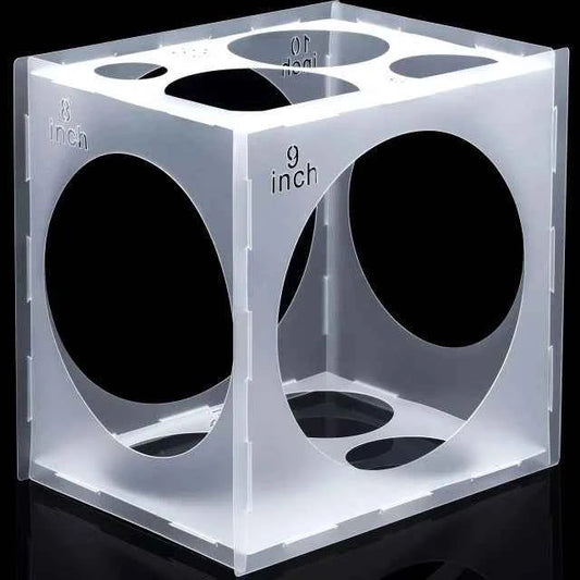 Cubo per misurare i Palloncini.
