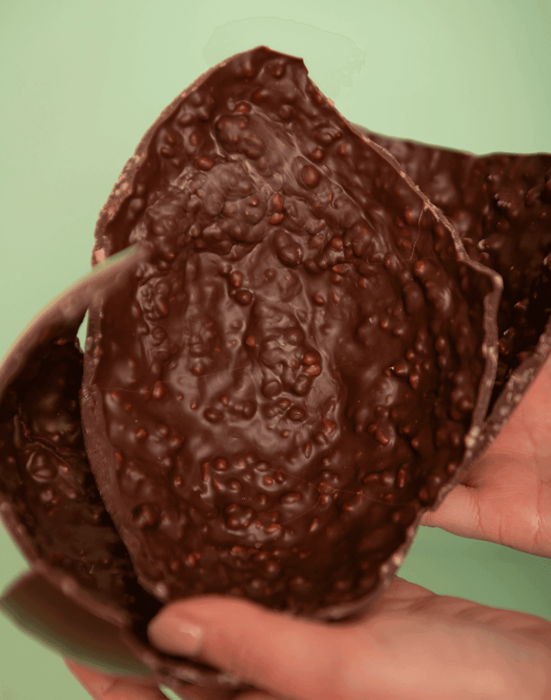 ChocoFree Nocciolato Interno. Senza Glutine-Senza Zucchero-Vegan.