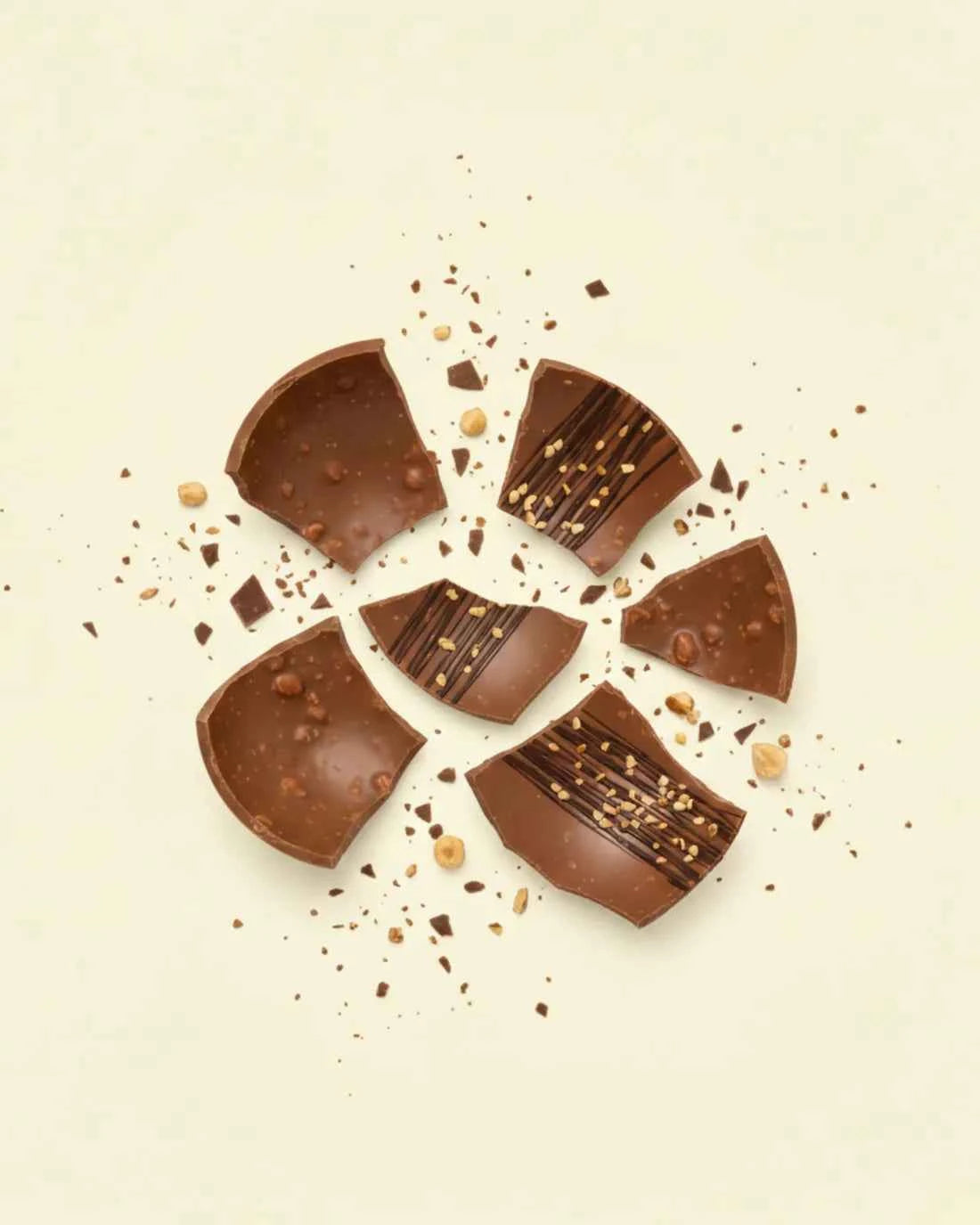 UOVO NOCCIOLATO. 550 grammi