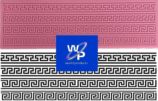 Versace Greca Griffe. Tapis Relief 4-Decor Silicone Mold