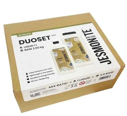 JESMONITE AC100 - 1 Lt. + 2,5 Kg. GESSO / RESINA DA COLATA