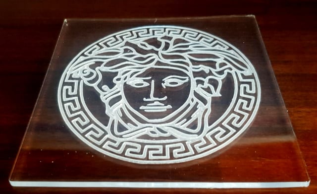 Versace Griffe. 13 x 13 cm. Relief Mold