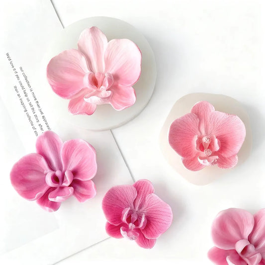 Large 12cm Rose Bud Silicone Mold, Also for Candles
