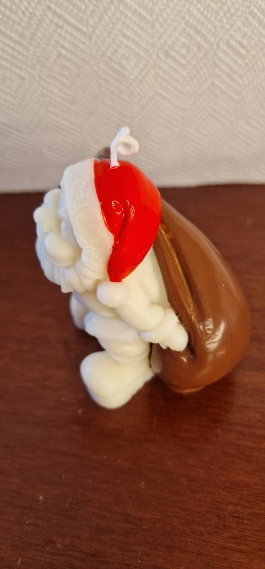 Babbo Natale con Sacco in spalla. Stampo in silicone anche per candele - WORLD PRODUCTS SHOP