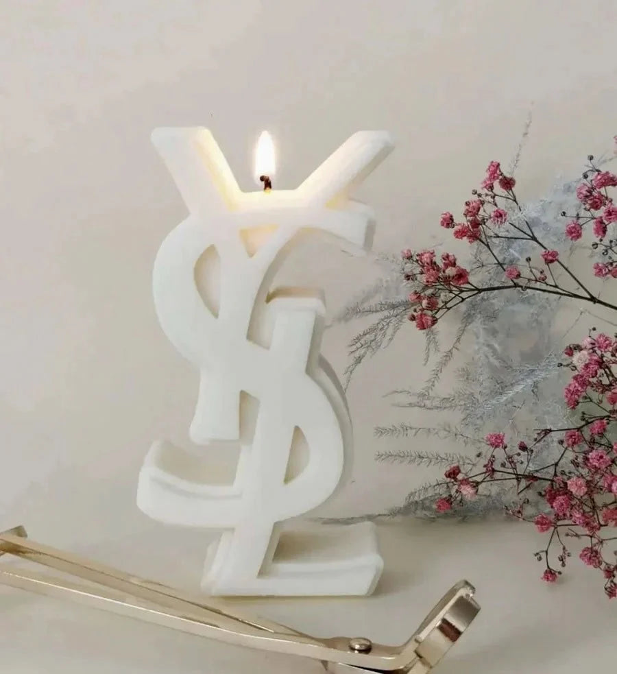 Mini Logo YSL. Stampo in silicone anche per Candele