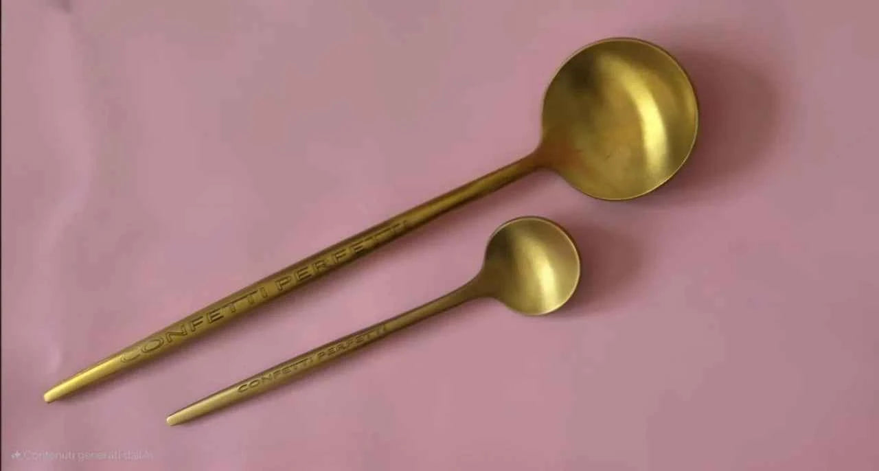 Set di 2 Cucchiai spargi cera.