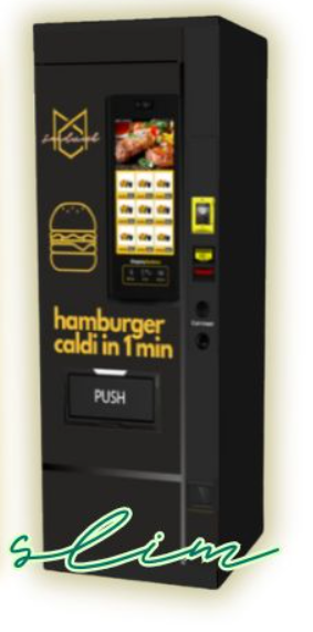 HAMBURGER E PANINI.DISTRIBUTORE AUTOMATICO
