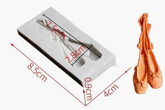 Scarpette da punta Ballerina. Stampo in silicone