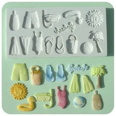 Stampo silicone Mare e Sub.
