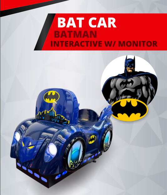 BAT CAR.LE ALI DEL NUOVO PIPISTRELLO SUL NUOVO KIDDIES RIDES