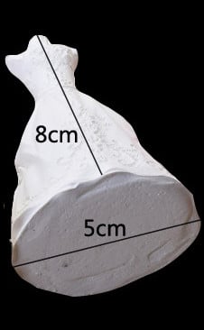 Abito da Sposa moderno. Stampo in silicone anche per Candele