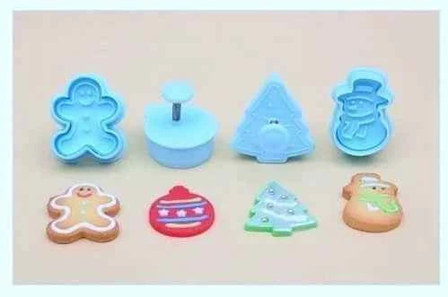 Stella di Natale. 3 Stampi in plastica