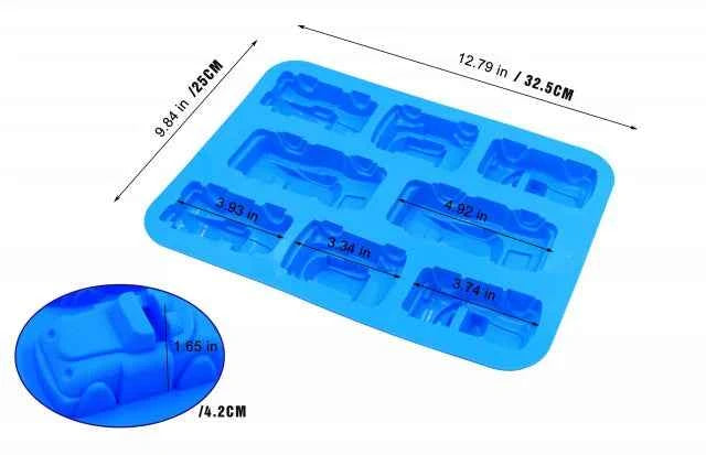 Auto Bus Moto Elicottero Trattore Macchina Camion. Stampo Mezzi di Trasporto in silicone