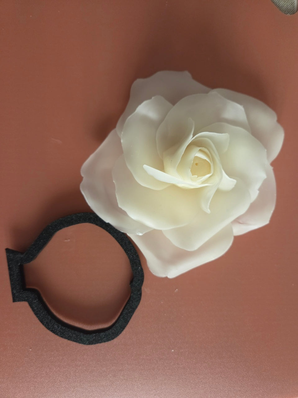 Fiore di Loto in Cera d'Api realizzato a mano. Set di 3 Stampi Cutter