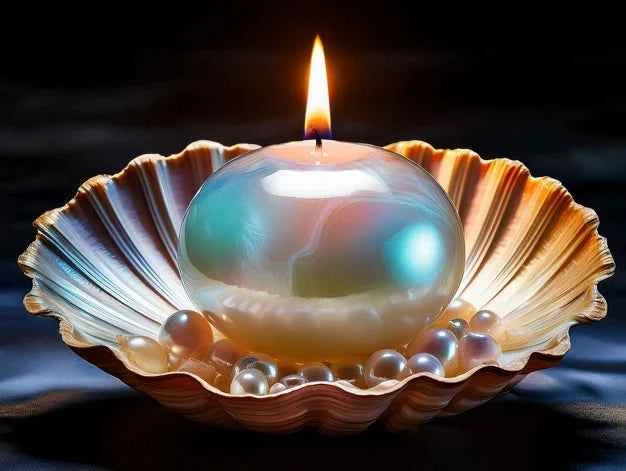 Smalti Madreperla perlescenti per pittura su Candele. Coloranti a base acqua.