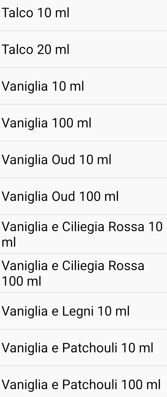 Fragranze per Candele 10 - 20 - 50 - 100 ml - WORLD PRODUCTS SHOP