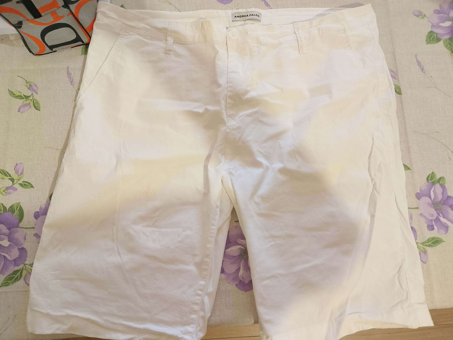 STOK.2 Pantaloncini. Bermuda. ANDREA FALCO. corto. estate.Tg54. - WORLD PRODUCTS SHOP